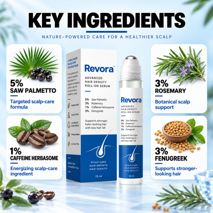 Revora Advanced Hair Density Roll-On Serum