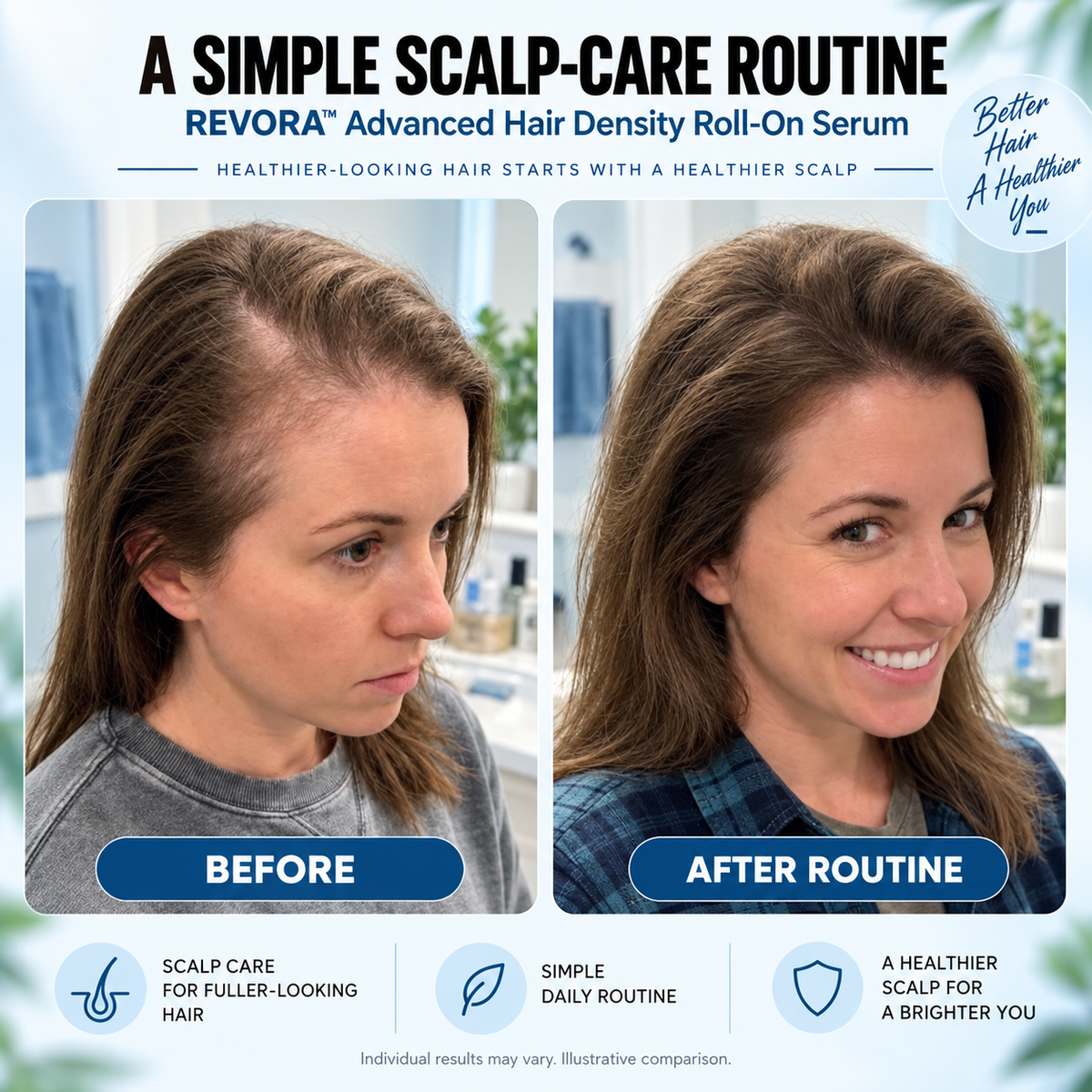 Revora Advanced Hair Density Roll-On Serum
